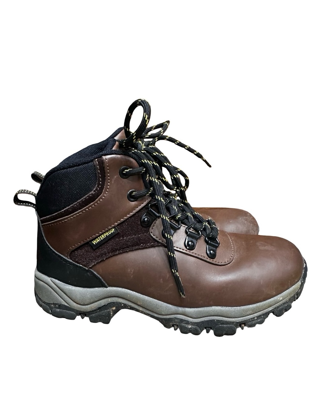 Magellan Outdoors Kids' Argo PS/GS Hiking Boots Size 3 Little Kid Brown